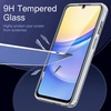 image:imageJETech 3 in 1 Case for Samsung Galaxy A15 AntiYellowing Clear  2 Tempered Glass Screen Protectors Shockproof Bumper Phone CoverClear