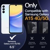 image:imageJETech 3 in 1 Case for Samsung Galaxy A15 AntiYellowing Clear  2 Tempered Glass Screen Protectors Shockproof Bumper Phone CoverClear