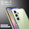 image:imageJETech 3 in 1 Case for Samsung Galaxy A54 AntiYellowing Clear  2 Tempered Glass Screen Protectors Shockproof Bumper Phone CoverClear