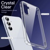 image:imageJETech 3 in 1 Case for Samsung Galaxy A55 AntiYellowing Clear  2 Tempered Glass Screen Protectors Shockproof Bumper Phone CoverClear