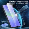 image:imageJETech 3 in 1 Matte Case for Samsung Galaxy A36 Black  2 Tempered Glass Screen Protectors Camera Lens Protection Translucent Frosted Phone CoverBlack