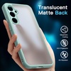 image:imageJETech 3 in 1 Matte Case for Samsung Galaxy S23 FE Black  2 Tempered Glass Screen Protectors Camera Lens Protection Translucent Frosted Phone CoverOlive