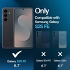 image:imageJETech 3 in 1 Matte Case for Samsung Galaxy S25 FE Black  2 Tempered Glass Screen Protectors Camera Lens Protection Translucent Frosted Phone CoverBlack