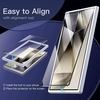 image:imageJETech 5 in 1 Case for Samsung Galaxy S24 AntiYellowing Clear  2 Tempered Glass Screen Protectors 2 Camera Lens Protectors Shockproof Bumper Phone CoverClear