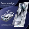 image:imageJETech 5 in 1 Case for Samsung Galaxy S24 AntiYellowing Clear  2 Tempered Glass Screen Protectors 2 Camera Lens Protectors Shockproof Bumper Phone CoverBlack