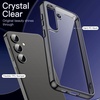 image:imageJETech 5 in 1 Case for Samsung Galaxy S24 AntiYellowing Clear  2 Tempered Glass Screen Protectors 2 Camera Lens Protectors Shockproof Bumper Phone CoverBlack
