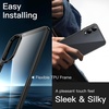 image:imageJETech 5 in 1 Case for Samsung Galaxy S25 AntiYellowing Clear  2 Tempered Glass Screen Protectors 2 Camera Lens Protectors Shockproof Bumper Phone CoverBlack