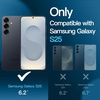 image:imageJETech 5 in 1 Case for Samsung Galaxy S25 AntiYellowing Clear  2 Tempered Glass Screen Protectors 2 Camera Lens Protectors Shockproof Bumper Phone CoverBlack