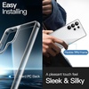 image:imageJETech 5 in 1 Case for Samsung Galaxy S25 AntiYellowing Clear  2 Tempered Glass Screen Protectors 2 Camera Lens Protectors Shockproof Bumper Phone CoverClear