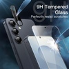 image:imageJETech 5 in 1 Case for Samsung Galaxy S25 AntiYellowing Clear  2 Tempered Glass Screen Protectors 2 Camera Lens Protectors Shockproof Bumper Phone CoverBlack
