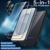 image:imageJETech 5 in 1 Case for Samsung Galaxy S25 AntiYellowing Clear  2 Tempered Glass Screen Protectors 2 Camera Lens Protectors Shockproof Bumper Phone CoverBlack