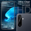 image:imageJETech 5 in 1 Case for Samsung Galaxy S25 AntiYellowing Clear  2 Tempered Glass Screen Protectors 2 Camera Lens Protectors Shockproof Bumper Phone CoverBlack