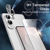 image:imageJETech 5 in 1 Case for Samsung Galaxy S25 AntiYellowing Clear  2 Tempered Glass Screen Protectors 2 Camera Lens Protectors Shockproof Bumper Phone CoverClear