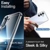 image:imageJETech 5 in 1 Case for Samsung Galaxy S25 AntiYellowing Clear  2 Tempered Glass Screen Protectors 2 Camera Lens Protectors Shockproof Bumper Phone CoverClear