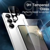 image:imageJETech 5 in 1 Case for Samsung Galaxy S25 AntiYellowing Clear  2 Tempered Glass Screen Protectors 2 Camera Lens Protectors Shockproof Bumper Phone CoverClear