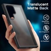 image:imageJETech 5 in 1 Matte Case for Samsung Galaxy S24 Plus Black  2 Tempered Glass Screen Protectors 2 Camera Lens Protectors Translucent Back Protective Phone CoverBlack
