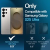 image:imageJETech 5 in 1 Matte Case for Samsung Galaxy S25 Plus Black  2 Tempered Glass Screen Protectors 2 Camera Lens Protectors Translucent Back Protective Phone CoverTitanium Gray