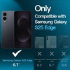 image:imageJETech 5 in 1 Matte Case for Samsung Galaxy S25 Plus Black  2 Tempered Glass Screen Protectors 2 Camera Lens Protectors Translucent Back Protective Phone CoverBlack