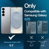 image:imageJETech 5 in 1 Matte Case for Samsung Galaxy S25 Plus Black  2 Tempered Glass Screen Protectors 2 Camera Lens Protectors Translucent Back Protective Phone CoverSilver Shadow