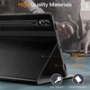 image:imageJETech Business Case Cover for Galaxy Tab S10 PlusS9 Plus 124 Black  PU Leather Design S Pen Holder amp Pocket MultiAngle ViewingBlack
