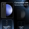 image:imageJETech Camera Lens Protector for Samsung Galaxy S23 FE Black 1 Set  9H Tempered Glass Metal Individual Ring Cover HD ClearBlack
