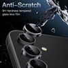 image:imageJETech Camera Lens Protector for Samsung Galaxy S23 FE Black 1 Set  9H Tempered Glass Metal Individual Ring Cover HD ClearBlack