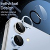 image:imageJETech Camera Lens Protector for Samsung Galaxy S24 FE Black 1 Set  9H Tempered Glass Metal Individual Ring Cover HD ClearBlue