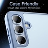 image:imageJETech Camera Lens Protector for Samsung Galaxy S24 FE Black 1 Set  9H Tempered Glass Metal Individual Ring Cover HD ClearBlue