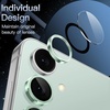 image:imageJETech Camera Lens Protector for Samsung Galaxy S24 FE Black 1 Set  9H Tempered Glass Metal Individual Ring Cover HD ClearMint Green