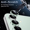 image:imageJETech Camera Lens Protector for Samsung Galaxy S24 FE Black 1 Set  9H Tempered Glass Metal Individual Ring Cover HD ClearMint Green