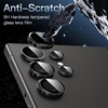 image:imageJETech Camera Lens Protector for Samsung Galaxy S24 Ultra Black 1 Set  9H Tempered Glass Metal Individual Ring Cover HD ClearBlack