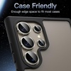 image:imageJETech Camera Lens Protector for Samsung Galaxy S24 Ultra Black 1 Set  9H Tempered Glass Metal Individual Ring Cover HD ClearTitanium Gray