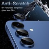 image:imageJETech Camera Lens Protector for Samsung Galaxy S25 Black 1 Set  9H Tempered Glass Metal Individual Ring Cover HD ClearNavy