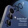 image:imageJETech Camera Lens Protector for Samsung Galaxy S25 FE Black 1 Set  9H Tempered Glass Metal Individual Ring Cover HD ClearNavy