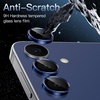 image:imageJETech Camera Lens Protector for Samsung Galaxy S25 FE Black 1 Set  9H Tempered Glass Metal Individual Ring Cover HD ClearNavy