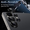 image:imageJETech Camera Lens Protector for Samsung Galaxy S25 Ultra Black 1 Set  9H Tempered Glass Metal Individual Ring Cover HD ClearBlack