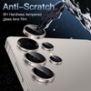 image:imageJETech Camera Lens Protector for Samsung Galaxy S25 Ultra Black 1 Set  9H Tempered Glass Metal Individual Ring Cover HD ClearTitanium Gray