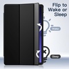 image:imageJETech Case Cover for Galaxy Tab S10 UltraS9 Ultra 146 Black  Slim Translucent Back Design TriFold Stand Support S Pen Charging Auto WakeSleep Lightweight Shockproof ProtectionBlack