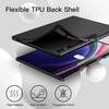 image:imageJETech Case Cover for Galaxy Tab S10 UltraS9 Ultra 146 Black  Soft TPU Protection S Pen Holder TriFold Stand Supports S Pen Charging Auto WakeSleep Shockproof Lightweight DesignBlack