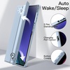 image:imageJETech Case Cover for Galaxy Tab S10 UltraS9 Ultra 146 Graphite Black  Clear Transparent Back S Pen Holder Slim Shockproof Protection TriFold Stand Auto WakeSleepLight Blue