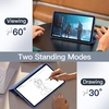 image:imageJETech Case Cover for Samsung Galaxy Tab A11 Plus Black  Slim Translucent Back Design TriFold Stand Auto WakeSleep Lightweight Shockproof ProtectionNavy