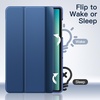 image:imageJETech Case Cover for Samsung Galaxy Tab A11 Plus Black  Slim Translucent Back Design TriFold Stand Auto WakeSleep Lightweight Shockproof ProtectionNavy