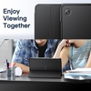 image:imageJETech Case Cover for Samsung Galaxy Tab A11A9 87 20252023 Black  Slim Translucent Back Design TriFold Stand Lightweight Shockproof ProtectionBlack