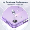 image:imageJETech Case Cover for Samsung Galaxy Tab A11A9 87 20252023 Black  Slim Translucent Back Design TriFold Stand Lightweight Shockproof ProtectionLight Purple