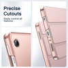 image:imageJETech Case Cover for Samsung Galaxy Tab A11A9 87 20252023 Black  Slim Translucent Back Design TriFold Stand Lightweight Shockproof ProtectionRose Gold