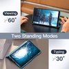 image:imageJETech Case Cover for Samsung Galaxy Tab A11A9 87 20252023 Black  Slim Translucent Back Design TriFold Stand Lightweight Shockproof ProtectionTeal