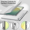 image:imageJETech Case Cover for Samsung Galaxy Tab S10 FE Plus 131 Black  Soft TPU Protection S Pen Holder TriFold Stand Supports S Pen Charging Auto WakeSleep Shockproof Lightweight DesignSilver