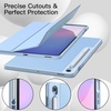 image:imageJETech Case Cover for Samsung Galaxy Tab S10 FE Plus 131 Black  Soft TPU Protection S Pen Holder TriFold Stand Supports S Pen Charging Auto WakeSleep Shockproof Lightweight DesignBlue