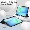 image:imageJETech Case Cover for Samsung Galaxy Tab S10 FE Plus 131 Black  Soft TPU Protection S Pen Holder TriFold Stand Supports S Pen Charging Auto WakeSleep Shockproof Lightweight DesignBlack