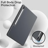 image:imageJETech Case Cover for Samsung Galaxy Tab S10 FE Plus 131 Black  Soft TPU Protection S Pen Holder TriFold Stand Supports S Pen Charging Auto WakeSleep Shockproof Lightweight DesignGrey